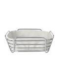 Blomus Delara Large Wire Serving Basket, Moonbeam 63758